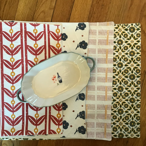 Printed placemats | 4 Styles