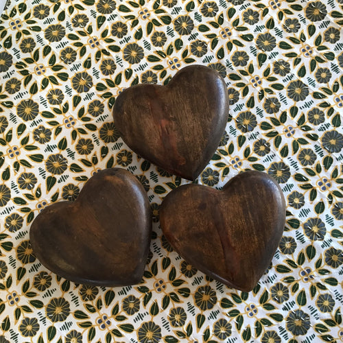 Mango Wood Heart