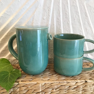 Stackable Mugs With Pitcher