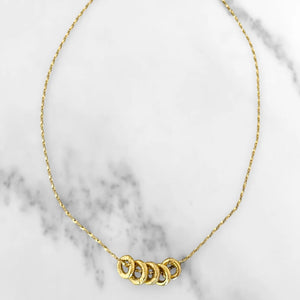 Greer Circle Necklace available at Bench Home