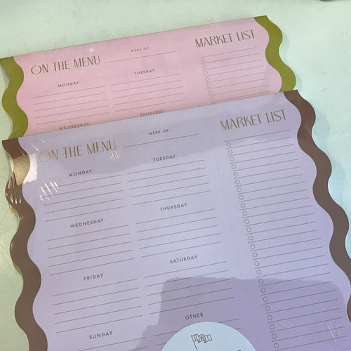 Meal Planner Pad | 2 Styles