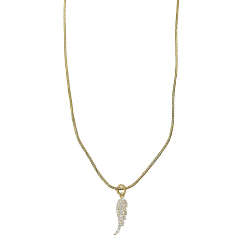 Shimmer Wing Necklace