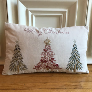 Christmas Tree Lumbar Pillow available at Bench Home