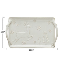 Load image into Gallery viewer, Deer Stoneware Tray