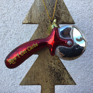 Pizza Cutter Ornament available at Bench Home