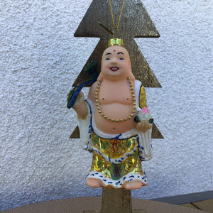 Jolly Buddha Ornament available at Bench Home