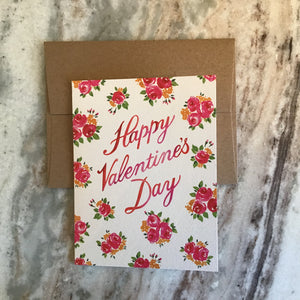 Valentine’s Floral Card available at Bench Home