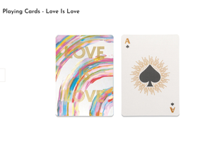 Love Playing Cards available at Bench Home
