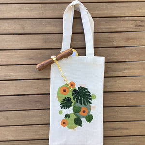 Canvas Wine Tote | 5 Styles available at Bench Home