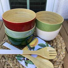 Load image into Gallery viewer, Bamboo Bowls Small Tall | 5 Styles