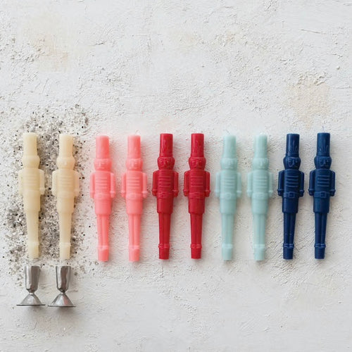 Nutcracker Taper Candle