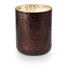 Load image into Gallery viewer, Midnight Pumpkin Crackle Glass Boxed Candle