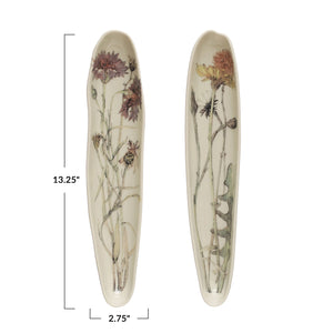 Floral Cracker Dish | 2 Styles available at Bench Home