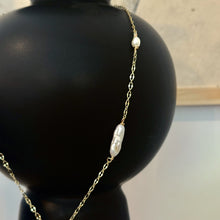 Load image into Gallery viewer, Freshwater Pearl Y Necklace