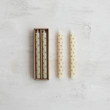 Load image into Gallery viewer, 3D Dot Taper Candle 10” | Set of 2
