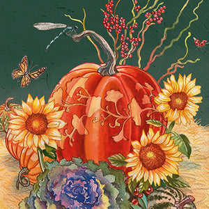 Fall Pumpkin Napkins | Two Styles available at Bench Home