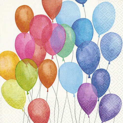 Bright Balloons Napkins