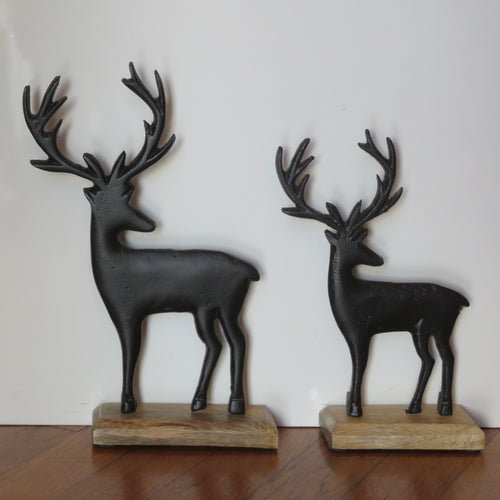 Black Metal Reindeer | Two Styles