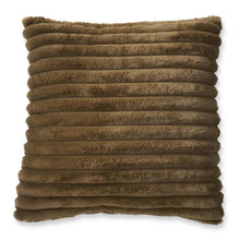 Load image into Gallery viewer, Olive Faux Fur Pillow | Two Styles