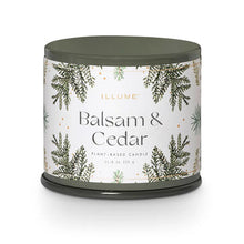 Load image into Gallery viewer, Balsam &amp; Cedar Vanity Tin Candle