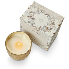 Load image into Gallery viewer, White Winter Crackle Glass Boxed Candle