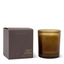 Load image into Gallery viewer, Forest Leather Boxed Candle