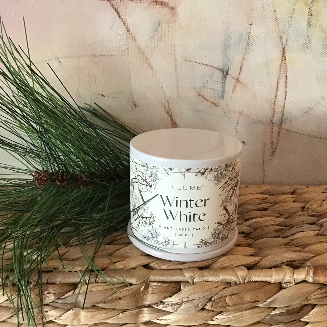 Holiday Demi Tin Candles | 2 Styles