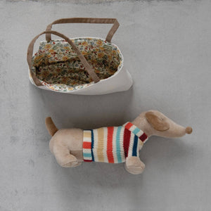 Removable Dachshund in Carrier Toy available at Bench Home