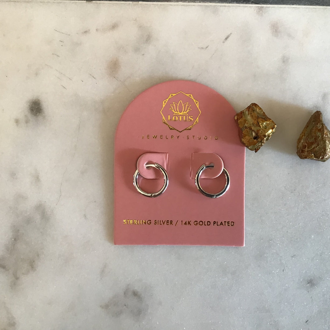 Mini Hoop Earrings | 2 Styles