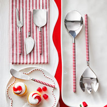 Load image into Gallery viewer, Candy Stripe Serving Utensil Set