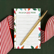 Load image into Gallery viewer, Fa La Lots To Do Notepad