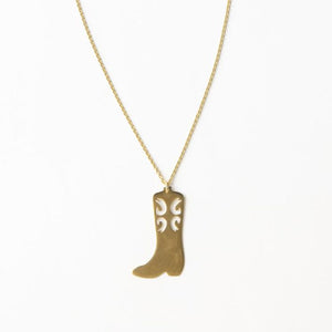 Cowgirl Boot Pendant available at Bench Home