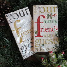 Load image into Gallery viewer, Family &amp; Friends Lunch Paper Napkins | Two Styles