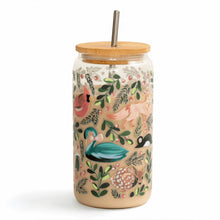 Load image into Gallery viewer, Woodland Animals Glass Can