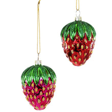 Load image into Gallery viewer, Strawberry Ornament | 2 Styles