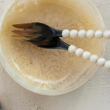 Load image into Gallery viewer, Horn Salad Server Set