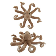 Load image into Gallery viewer, Two plush octopus toys on a white background