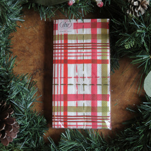 Merry Berry Plaid Napkins | Three Styles available at Bench Home