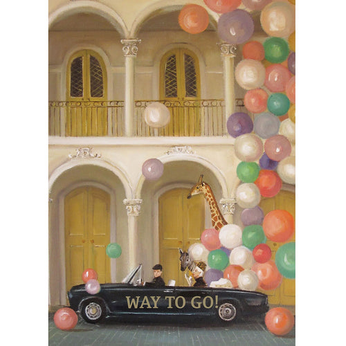 Greeting card that reads 