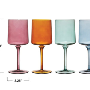 Colored Stemware | 4 Styles available at Bench Home