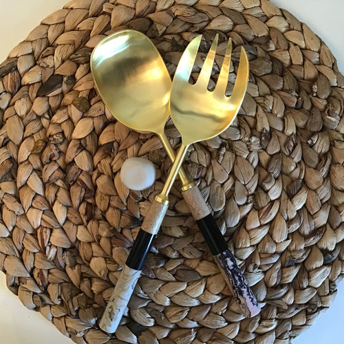 Stainless Steel Salad Set