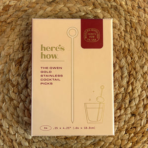 The Owen Cocktail Picks available at Bench Home