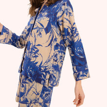 Load image into Gallery viewer, China Bloom Blues Pajamas | Three Styles