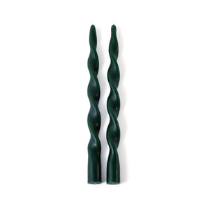 ZODAX Lumière Twist Formal Candles- Set of 2 - 12 in | Six Styles available at Bench Home