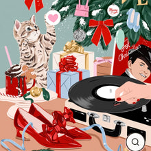 Load image into Gallery viewer, Kitty Christmas Jiggy Puzzle