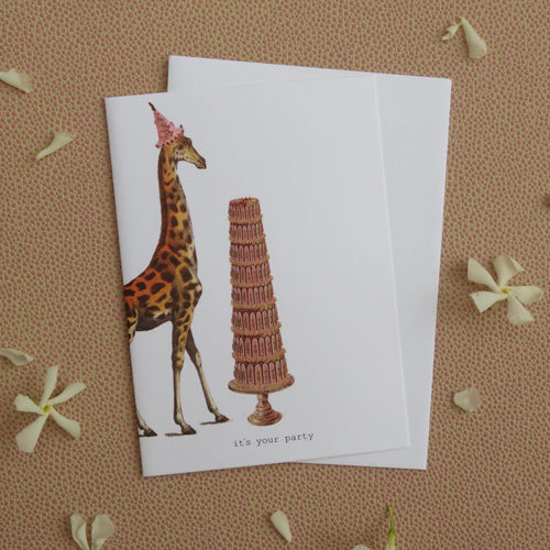 It’s your party Giraffe