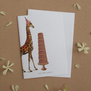 It’s your party Giraffe available at Bench Home