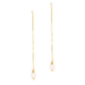 Pearl Threads Earrings available at Bench Home