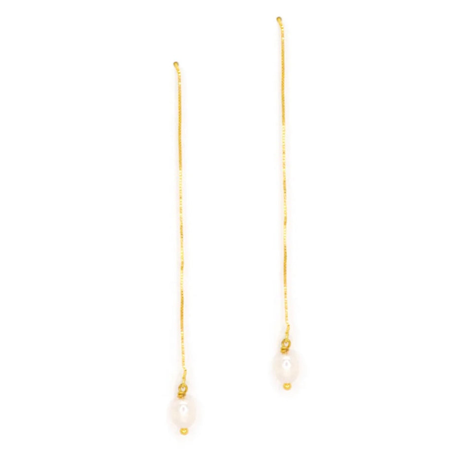 Pearl Threads Earrings