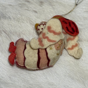 Wool Felt Angel Ornament available at Bench Home